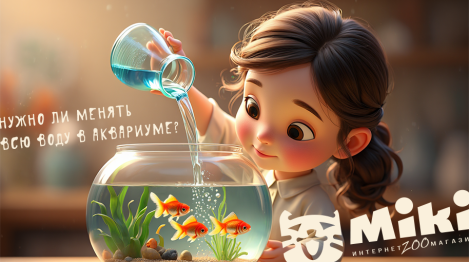 Аквариумдағы суды қалай өзгертуге болады