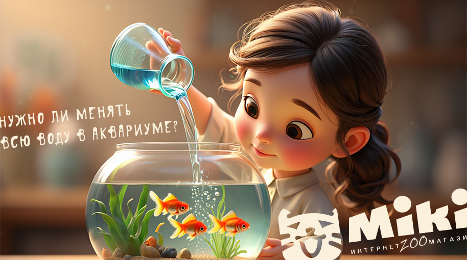 Аквариум суын қалай дұрыс өзгертуге болады - Микадан кеңестер