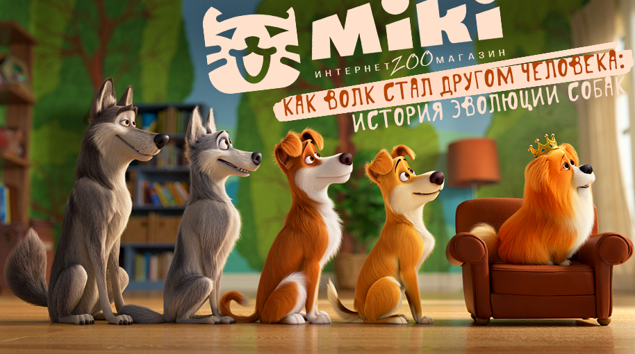 Қасқыр қалай адамның досына айналды: иттердің эволюция тарихы Мики мысықтың көзімен
