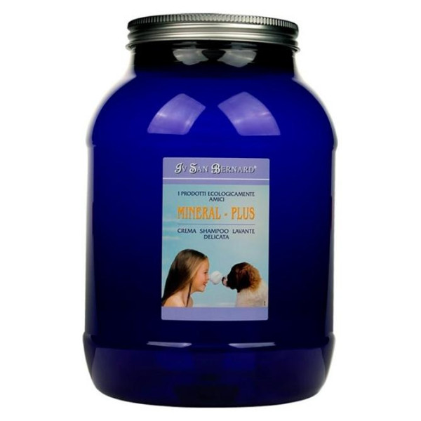 Iv San Bernard Mineral Plus Cream Шампунь для воспаленной кожи для кошек и собак, 3 л