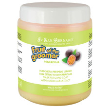 Маска восстанавливающая для длинной шерсти Iv San Bernard Fruit of the Groomer Maracuja с протеинами 1 л