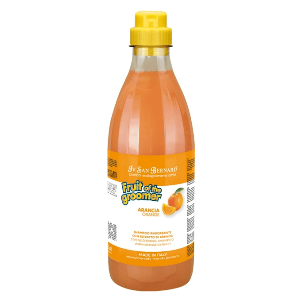Шампунь для слабой выпадающей шерсти животныхIv San Bernard Fruit of the Groomer Orange с силиконом 1 л