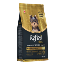 REFLEX PLUS FOR YORKSHIRE TERRIER PUPPY FOOD HYPOALLERGENIC для щенков Йоркширского терьера гипоаллергенный 1.5кг