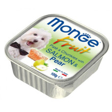 Monge pate & chunkies with salmone & pear