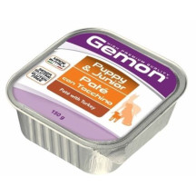 Консервы для щенков Gemon Dog, паштет индейка 150 г