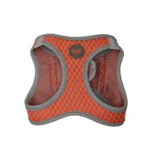 Шлейка-жилетка мягкая со светоотражающими элементами "Марокко" L, коралловая, обхват груди 470-500мм, Triol