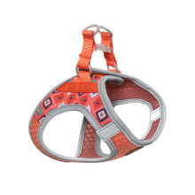 Шлейка-жилетка мягкая со светоотражающими элементами "Марокко" L, коралловая, обхват груди 470-500мм, Triol