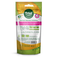 Лакомство для кошек «Мягкая мясная соломка из утки», 40г, Triol