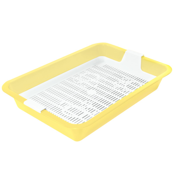 Кішкілер үшін туалет сіқырлы "Барсик", сары, 325*235*60мм, Гамма