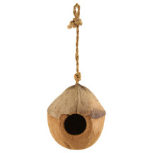 Домик для птиц из кокоса Бунгало, 100-130мм, серия NATURAL, Triol