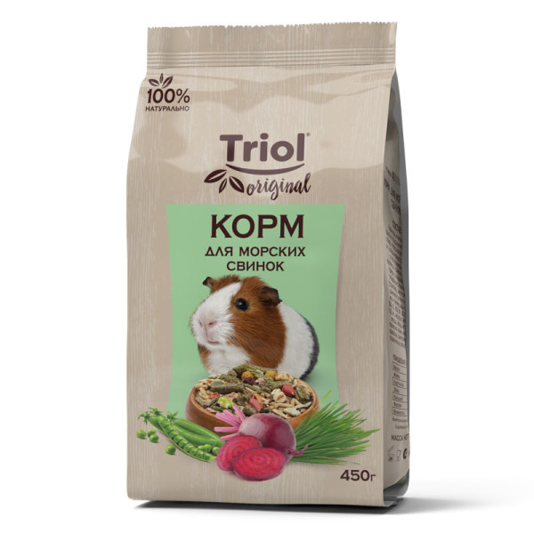 Корм для морских свинок Triol Original, 450г