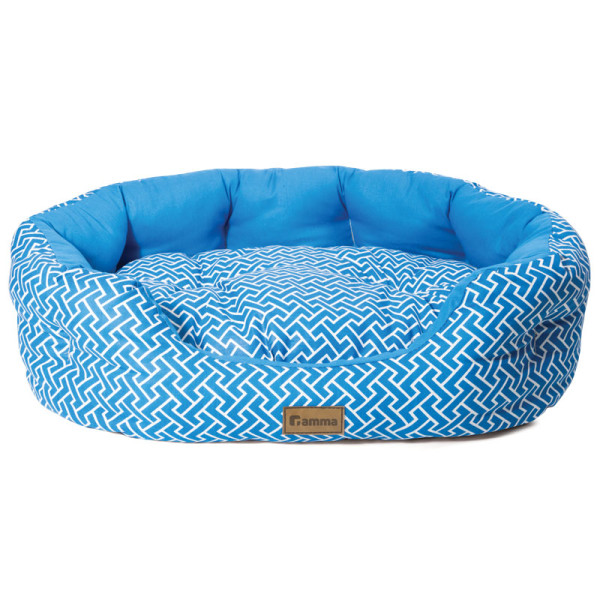 Лежанка овальная "Регата" S, 440*360*150мм, Gamma