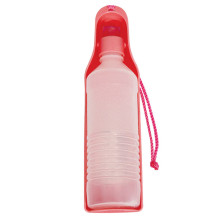 Поилка портативная для животных "Родник", розовая, 500мл, 245*65*60мм, Triol