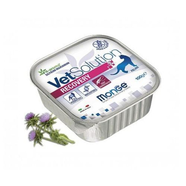 Monge Vetsolution Recovery - Для кошек при анорексии, кахексии, отсутствие аппетита, а так же поддержки процесса восстановления
