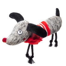 75466 Көлікке арналған игрушка, 25 см ұзындығы бар, құрал X-mas TALES сериясының бір бөлігінің құралының атындағы Собачка с пищалкой.