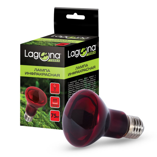 Лампа инфракрасная, 75Вт, Laguna TERRA