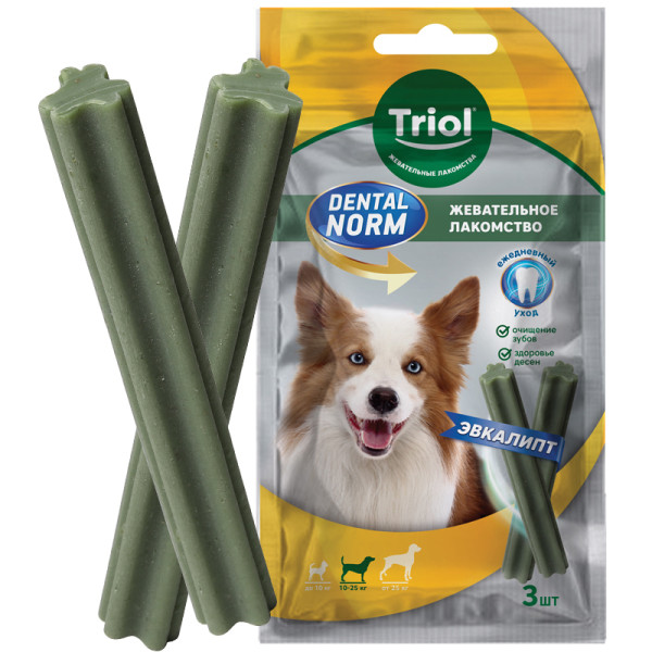 Құрметті көршілерге арналған евкалиптпен араластырылған жию шомыры: DENTAL NORM сериясы, Triol