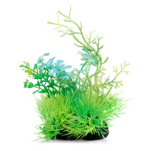 Композиция из светящихся растений, желто-бирюзовая, 120