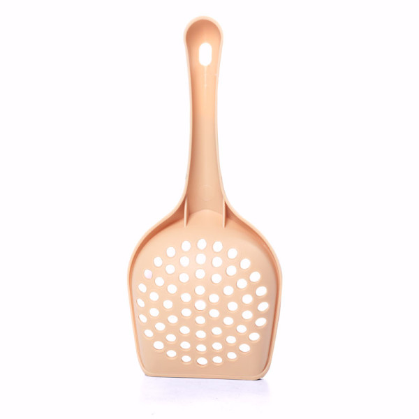 Совок для кошачьего туалета с круглой ячейкой, бежевый, 262*112*43мм, серия HYGIENE, Triol