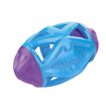 75512 Көтергі үшін ойын Rugby-шары жарылқалы 15см, EDGE FLASH сериясы