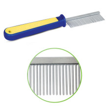 Triol Расческа для животных с частыми зубьями "Спорт", 35*200мм (пакет 1шт.)