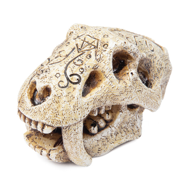 Грот "Череп саблезубого тигра", 70*40*44мм, Laguna