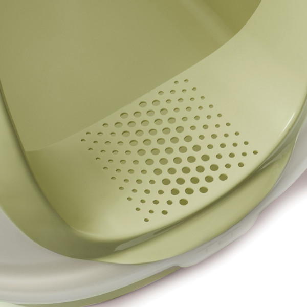 Кішкелер үшін жабық "Гигант" туалет (таспа қосылған), зөмбек, 600*420*420мм, HYGIENE сериясы, Triol