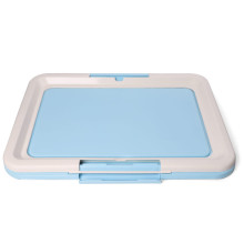 Туалет для собак "Интерьер" L, голубой/белый, 630*490*40мм, серия HYGIENE, Triol