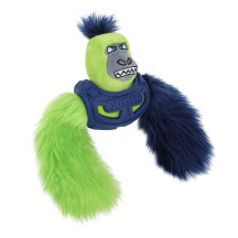 Игрушка для собак JOYSER Squad Горилла J-Rilla в броне с пищалкой M/L синяя, 43 см