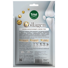Көтергіштер үшін таңдау "Қоллагенмен ортаған ут мясымен бублик", 70 г (1 шт.), серия COLLAGEN, Triol