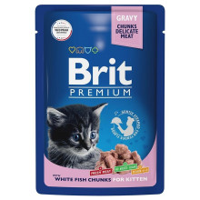Brit premium с белой рыбой