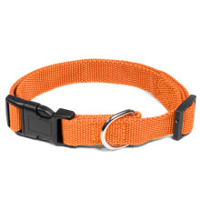 Ошейник нейлоновый для собак "Эталон" L, оранжевый, 25*350-550мм