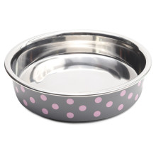 Металдық миска "Горошек" резинкамен, 0,15л, Triol