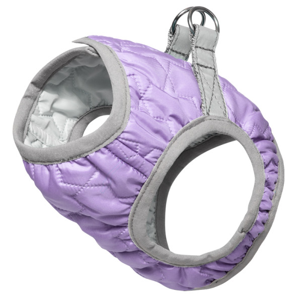 Шлейка-жилетка мягкая утепленная сиреневая L от Triol