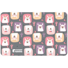 Коврик под миску "Лама", 430*280мм