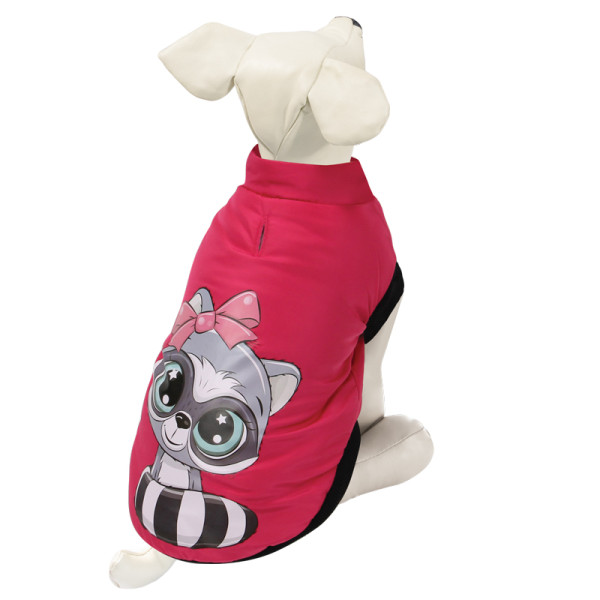 Утепленная попона "Милашка" S, розовая, размер 25см - стильный выбор от Triol