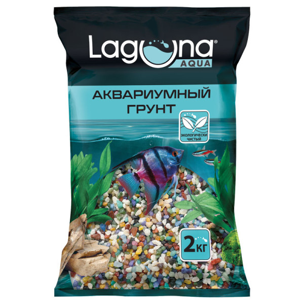 Грунт "Калейдоскоп", 5-10мм, 2кг, Laguna