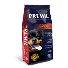 Premil Super Sport super premium курица, тунец 3 kg