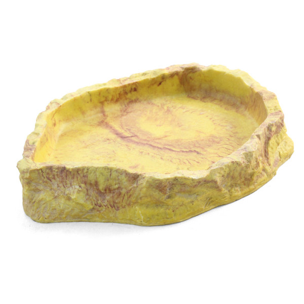 Кормушка  для рептилий "Мрамор", 192*155*35мм, Laguna TERRA