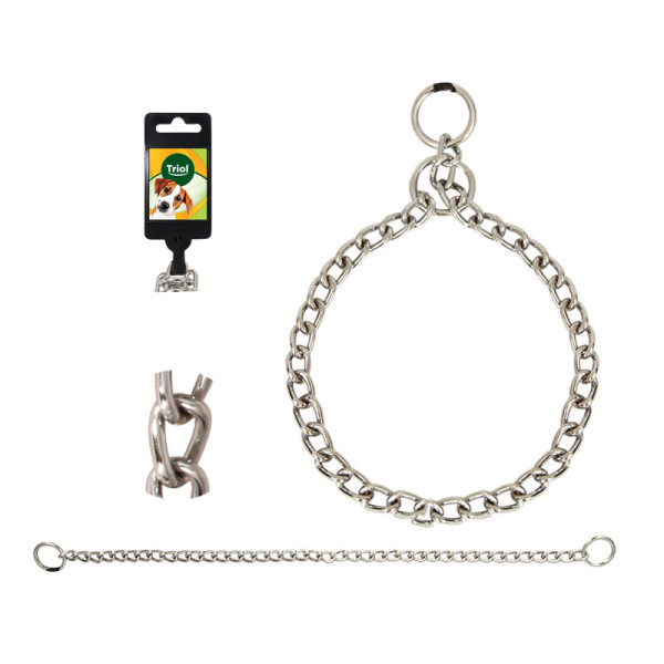 Ошейник-удавка однорядный Triol 4*750мм: краткое описание
