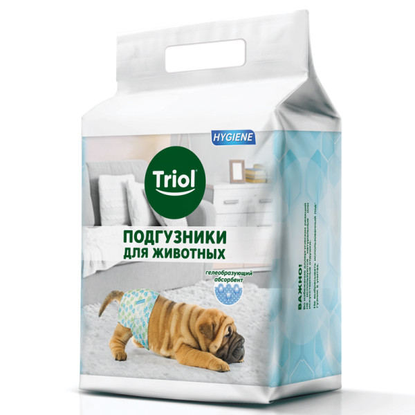 Көпшілікке арналған 22-30кг (10 шт.) массалық XL қолпақтары, сериясы HYGIENE Triol