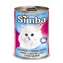 Simba Chunkies with Duck & Guinea fowl