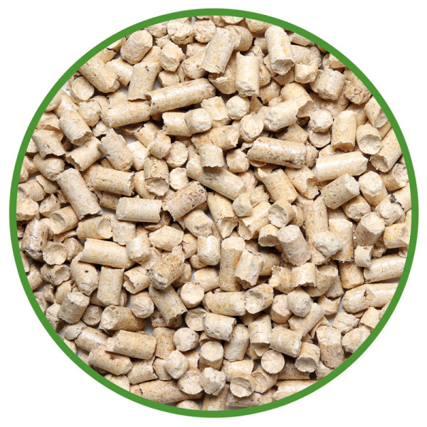 Наполнитель впитывающий древесный крупные гранулы Gamma, 5л