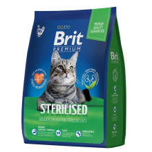 Brit premium cat sterilised chicken