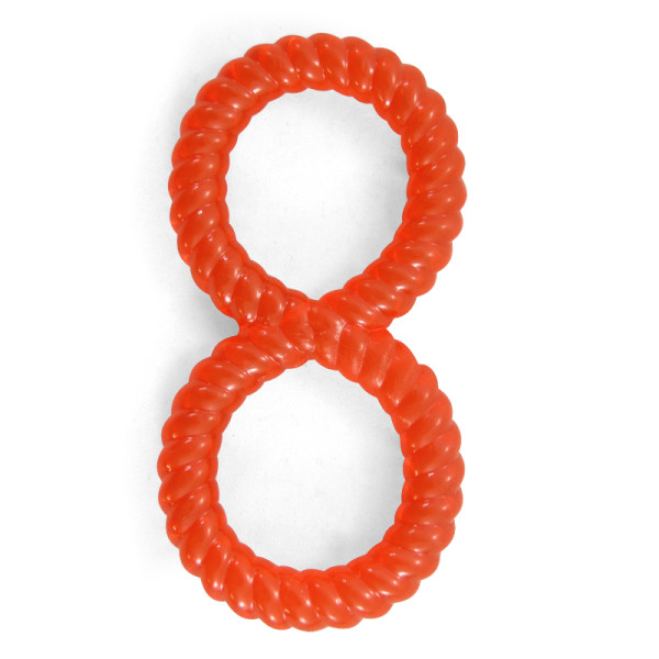 Игрушка для собак из термопластичной резины "Восьмерка", 180мм, Triol: отличное развлечение для вашего питомца