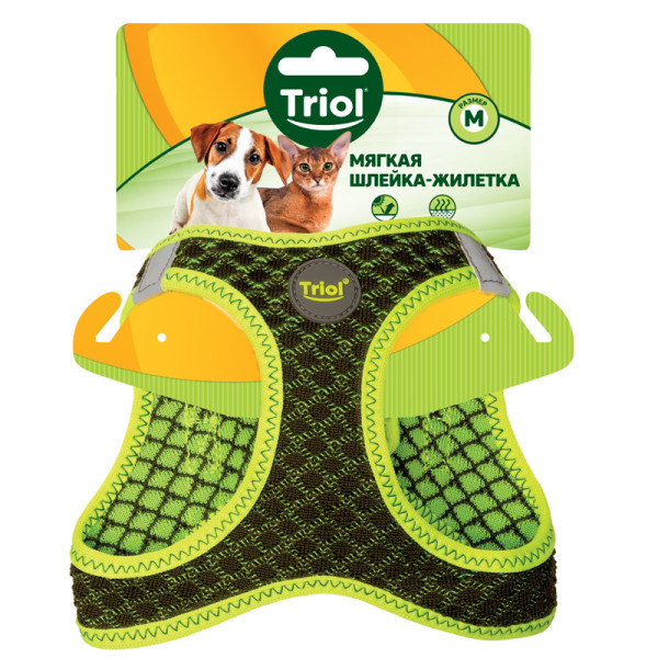 Шлейка-жилетка "Нео" M с элементами безопасности Triol