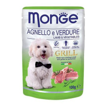 Monge grill pouch agnello e verdure