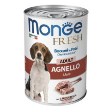 Monge dog fresh chunks in loaf