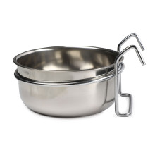 Triol Миска для животных металлическая с креплением "Джем", 0.55л