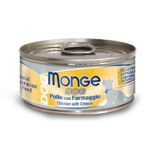 Monge natural chunks chicken & cheese